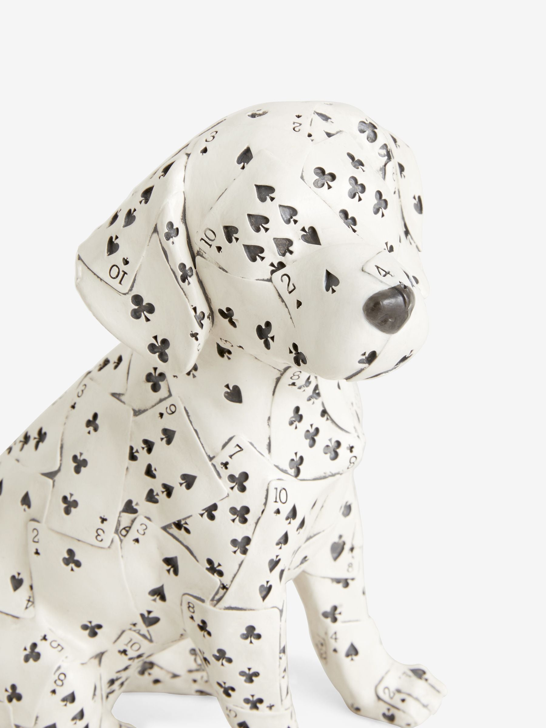 Ace The Dalmatian Dog Ornament white/black 24.5cm (British brand)