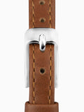 Sekonda White Harley leather strap watch 25mm case (British brand)