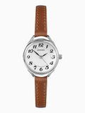 Sekonda White Harley leather strap watch 25mm case (British brand)