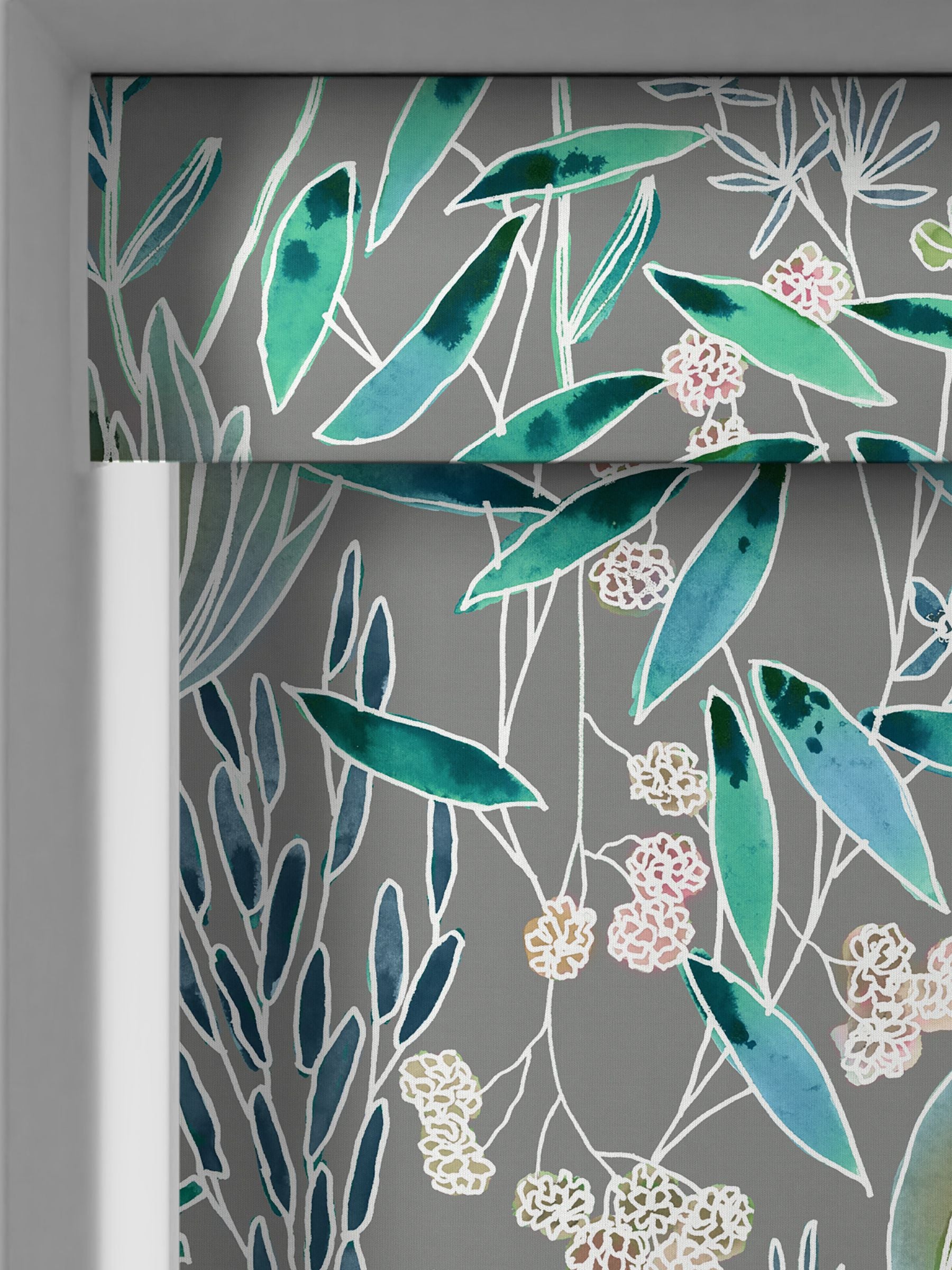 Voyage Maison roller blind Mineral Grey Masina - British product