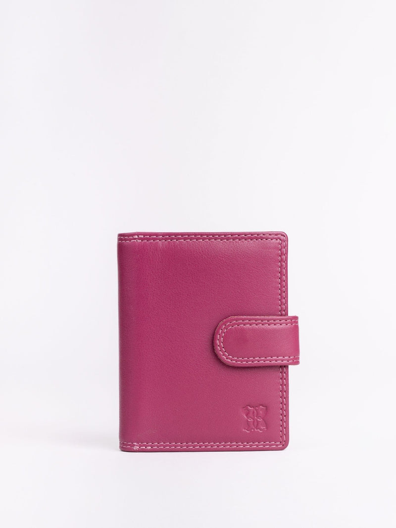 Lakeland Leather Mauve Pink Small Tab Purse