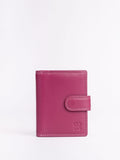 Lakeland Leather Mauve Pink Small Tab Purse