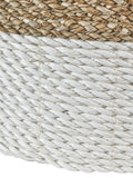 Pacific two tone banana leaf storage baskets - British product