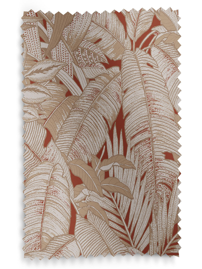 Graham & Brown roman blind Alizarin Red, UK version