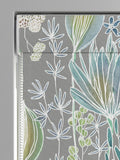 Voyage Maison roman blind Mineral Grey Masina pattern, UK version