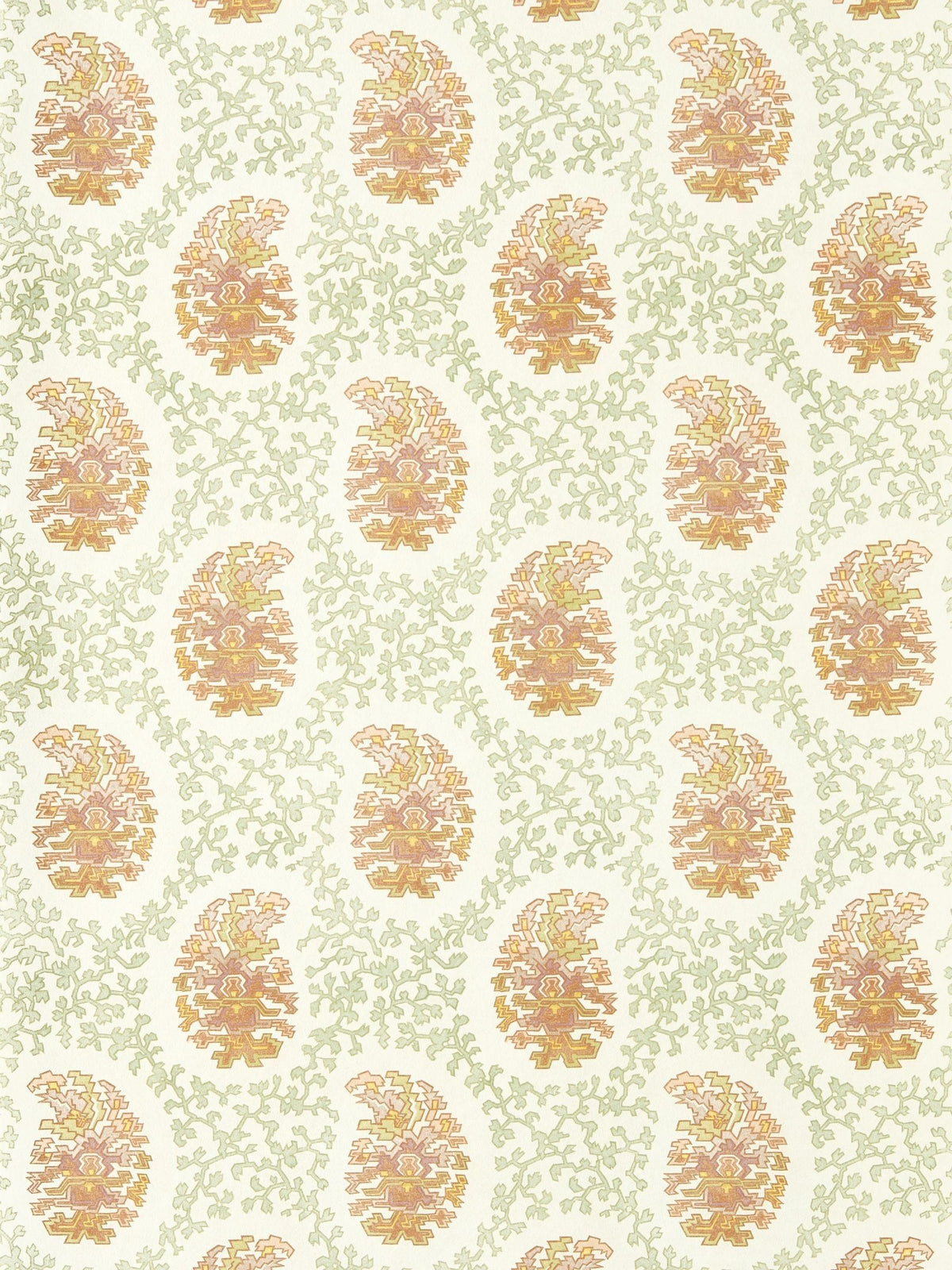 Harlequin Grounded Zamora Paisley A4 Wallpaper Sample