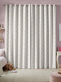 Natural Kids Love Hearts curtains, imported from the UK