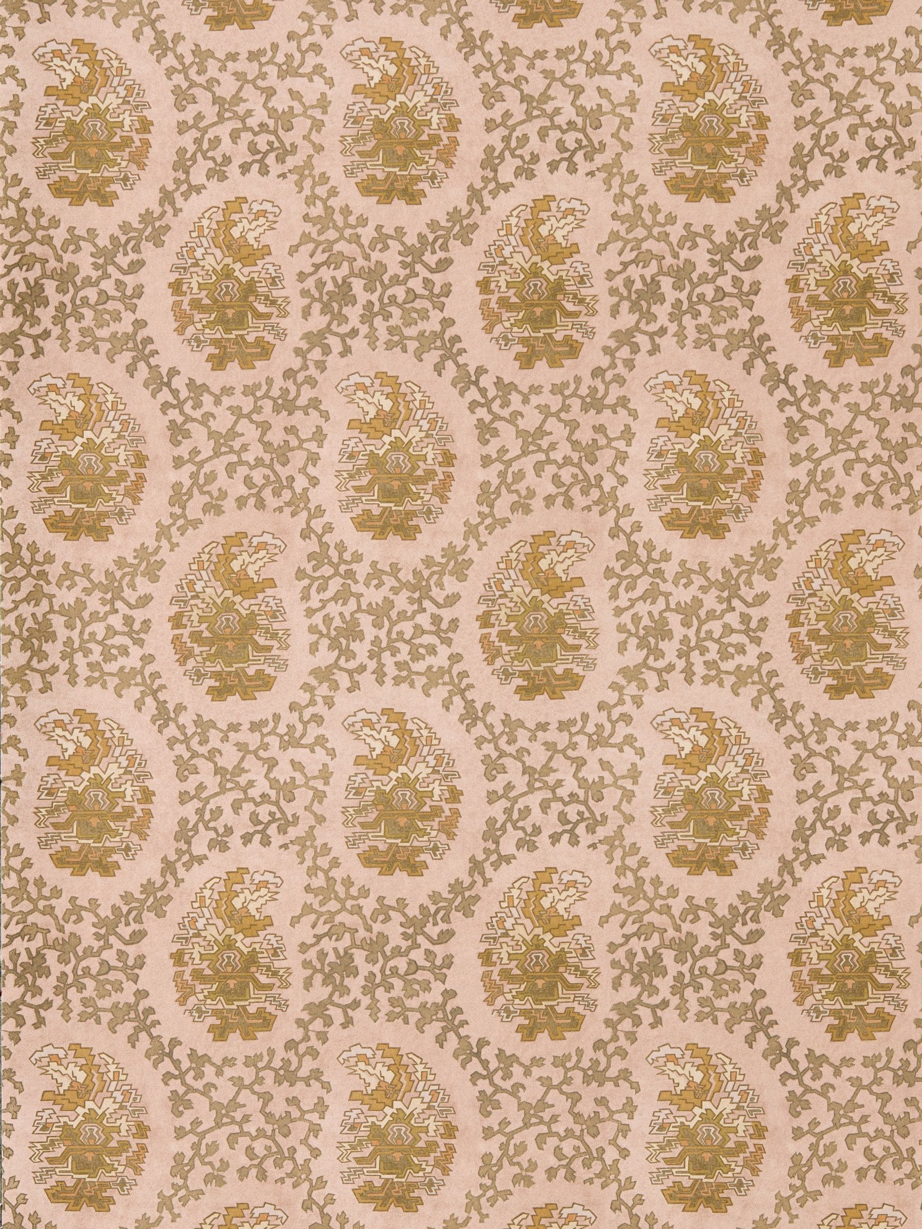 Harlequin wallpaper sample Zamora Paisley A4, UK version