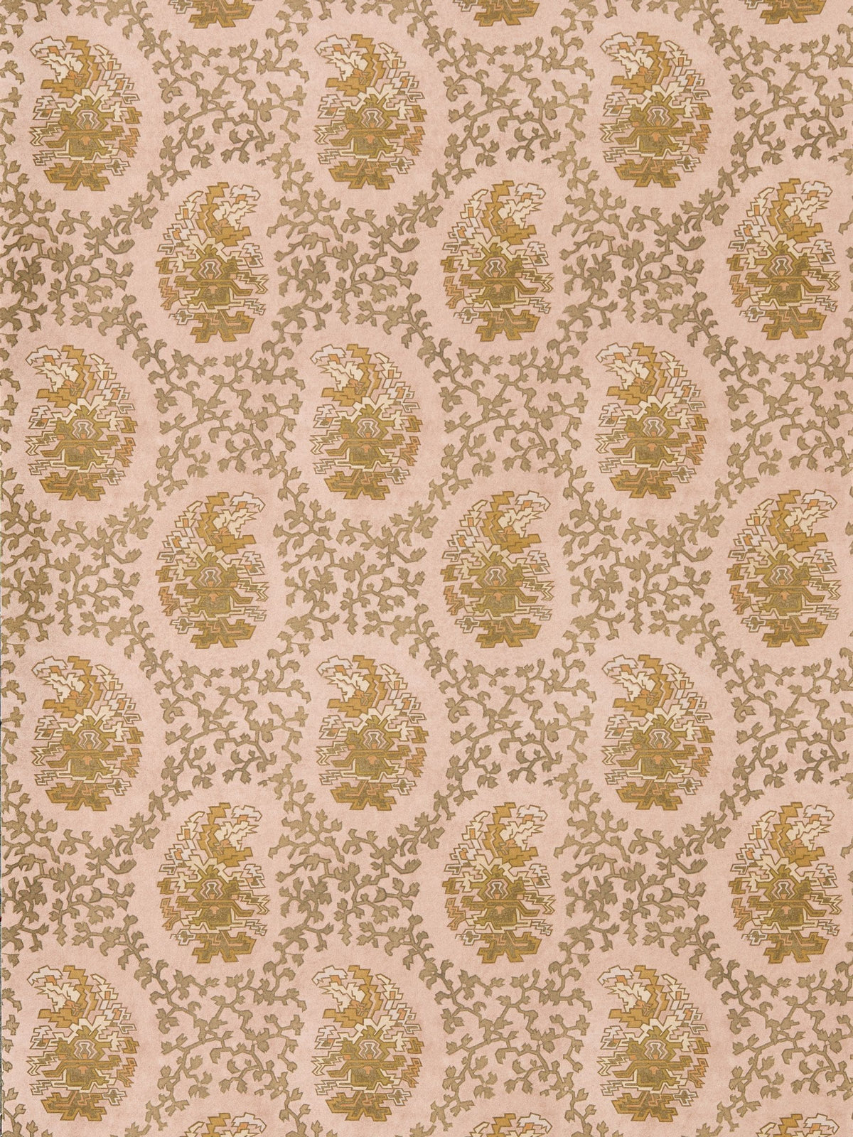 Harlequin wallpaper sample Zamora Paisley A4, UK version