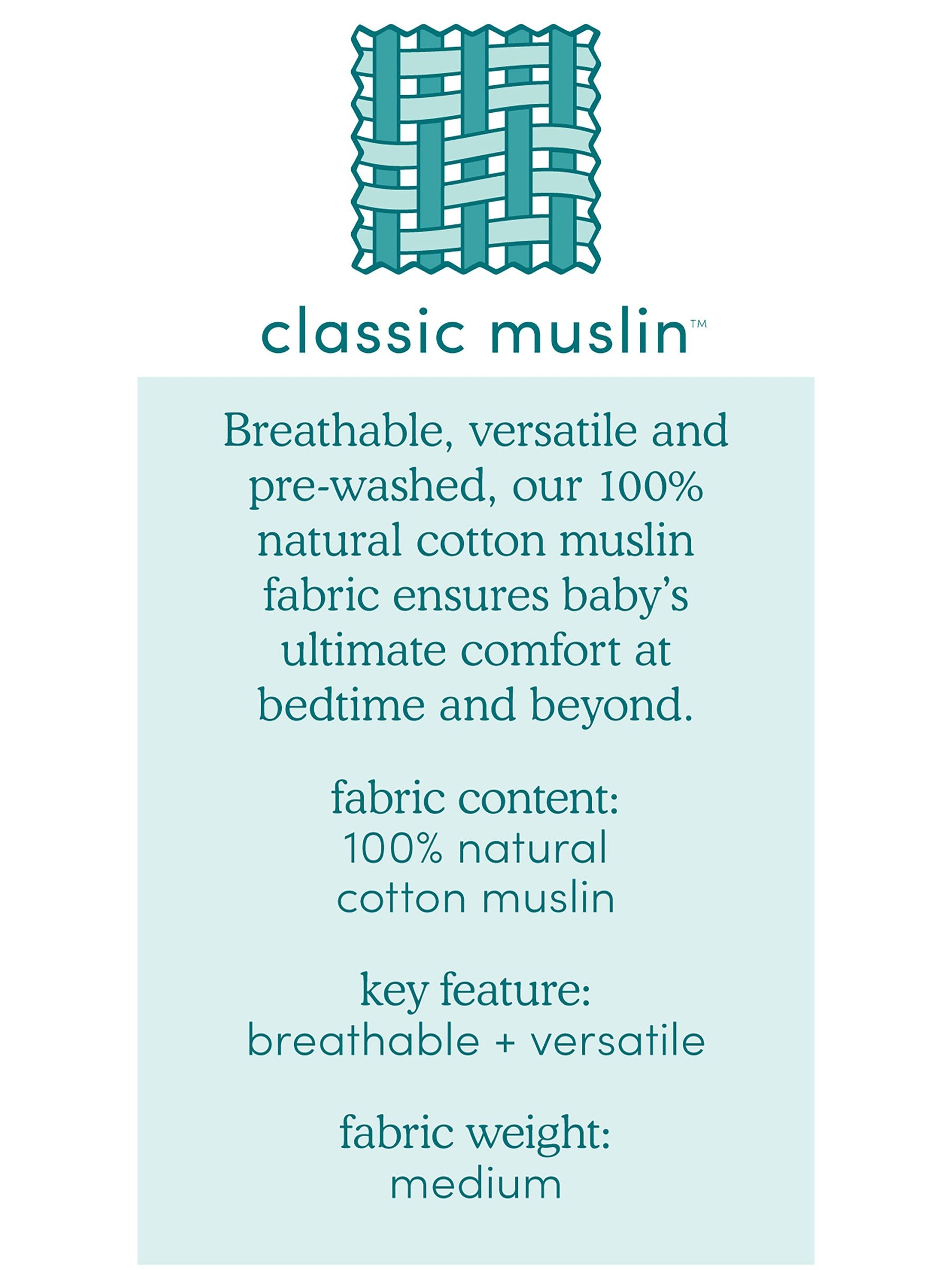 aden + anais Rising Star Large Muslin Blankets 4 Pack