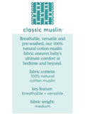 aden + anais Rising Star Large Muslin Blankets 4 Pack