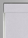 Heyburn Roman blind platinum silver made to measure, UK version