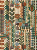 Harlequin Evergreen Terracotta Kuparr A4 wallpaper sample, UK version