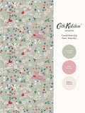 Cath Kidston Puppy Dream Floral wallpaper sample A4 (British brand)