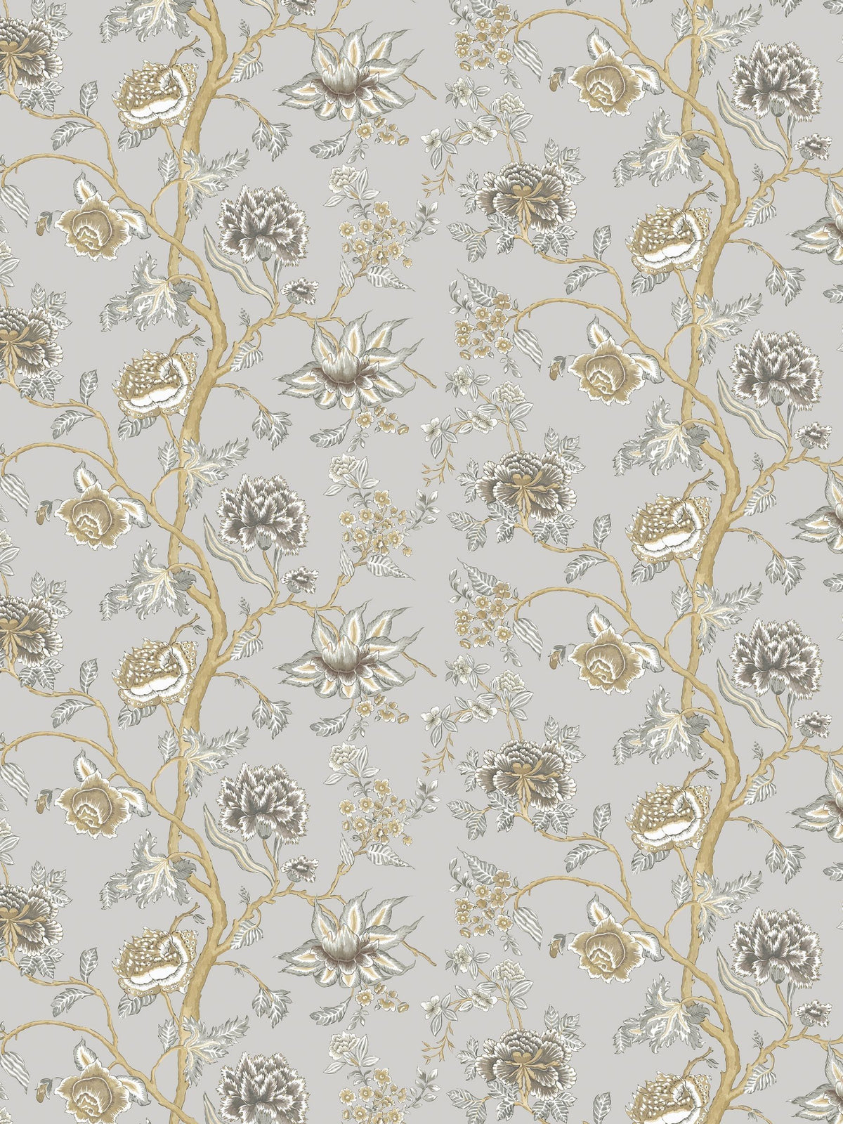 Harlequin Indienne wallpaper sample A4 Dove Nectar - British product