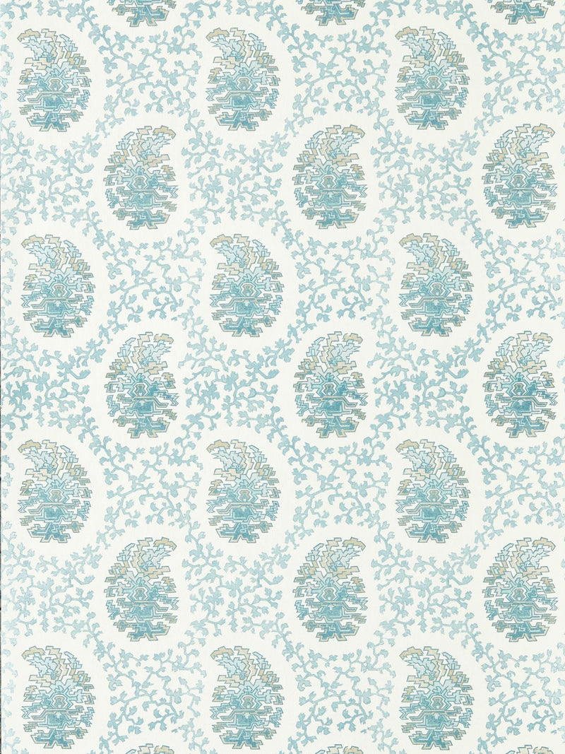 Harlequin Grounded Zamora Paisley A4 Wallpaper Sample