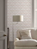 Laura Ashley wallpaper sample Dove Grey Margam A4, imported from the UK