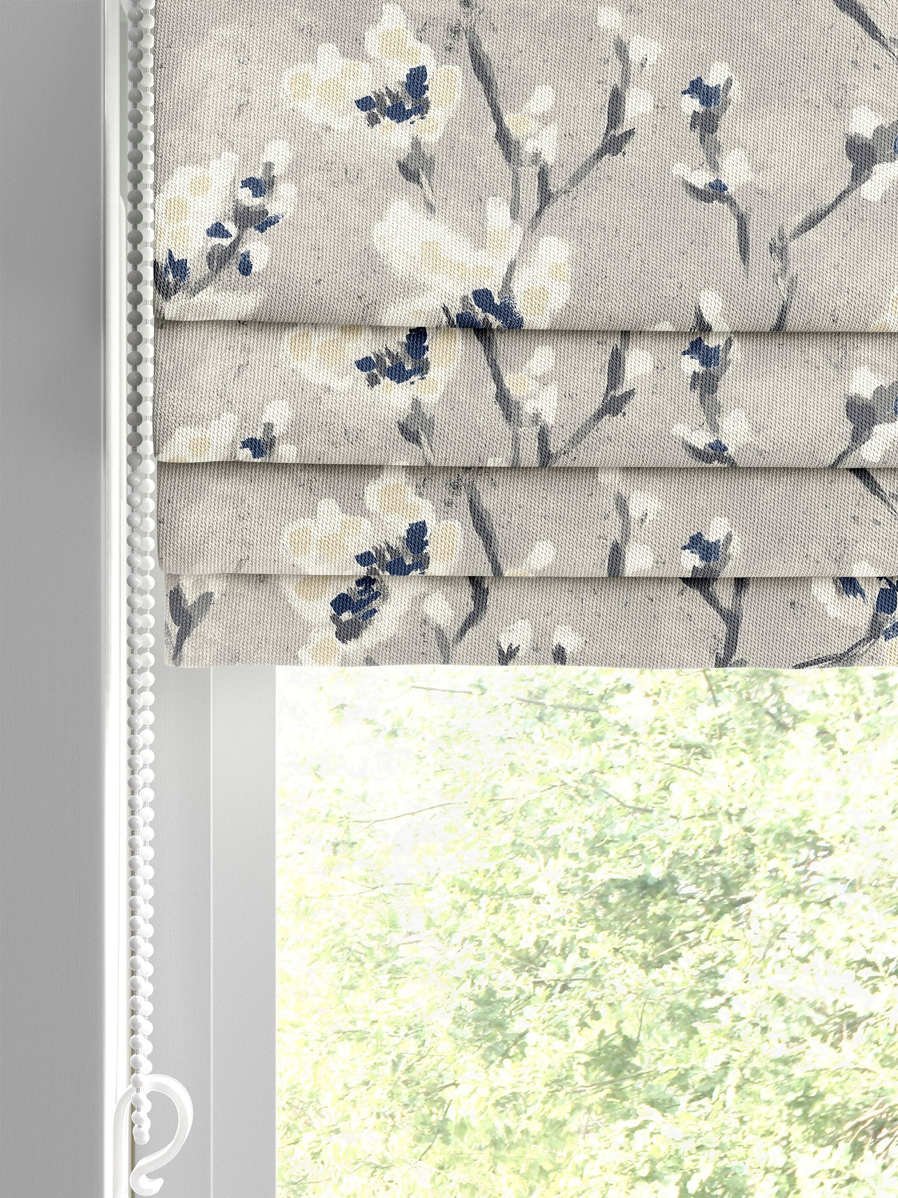 Burley grey roman blind made to measure, UK version