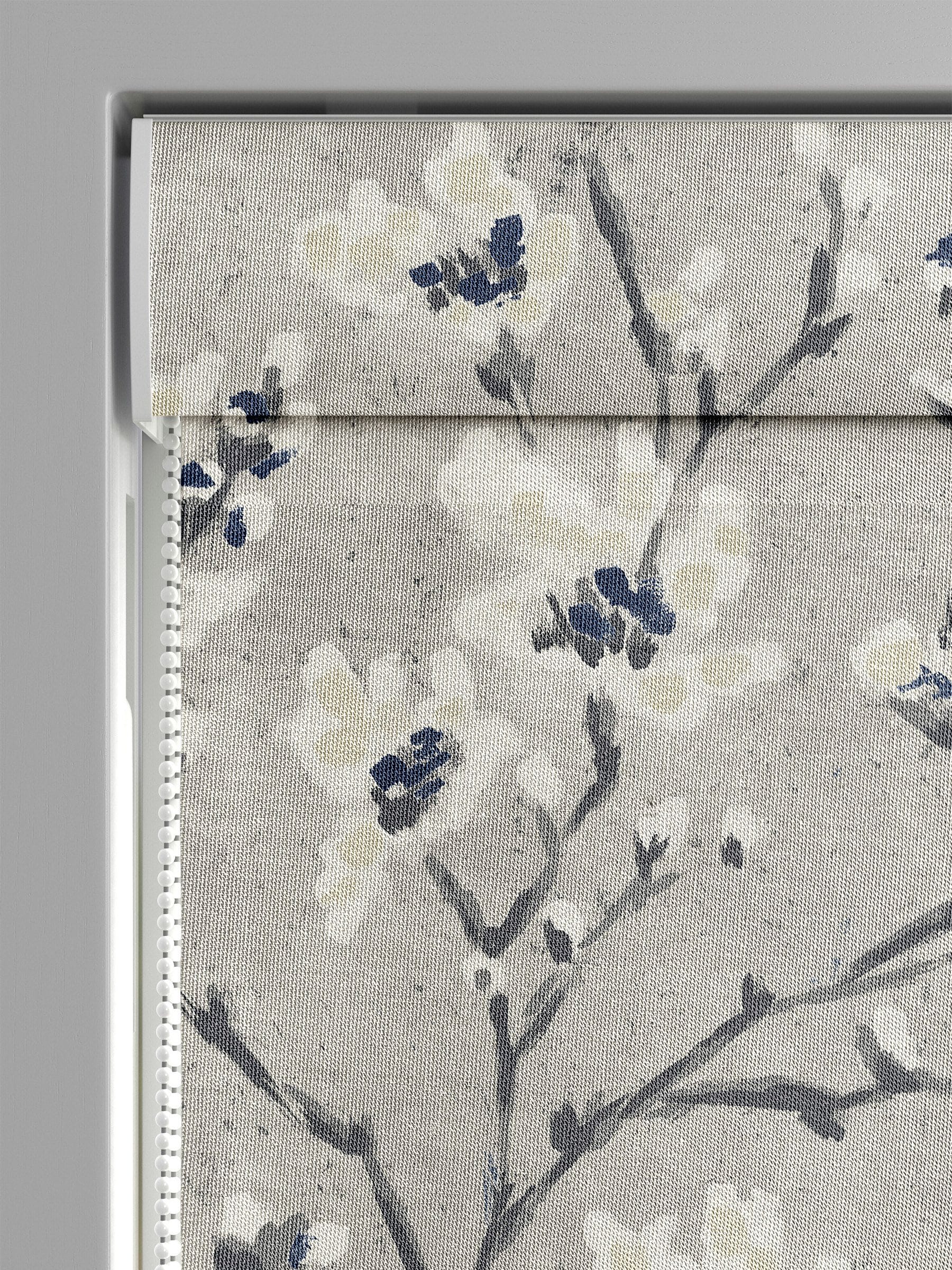 Burley grey roman blind made to measure, UK version