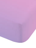 Catherine Lansfield blue ombré rainbow clouds fitted sheet single - British product