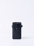 Lakeland Leather navy cross-body phone pouch (British brand)