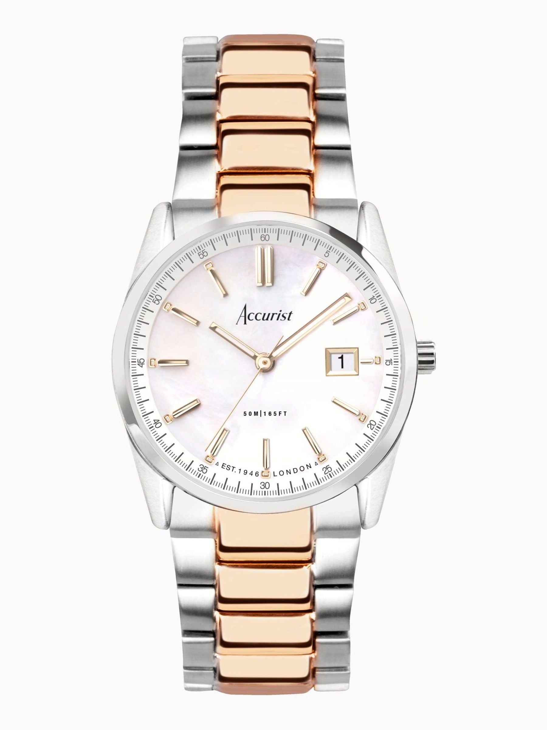 Accurist Gold watch (British brand)
