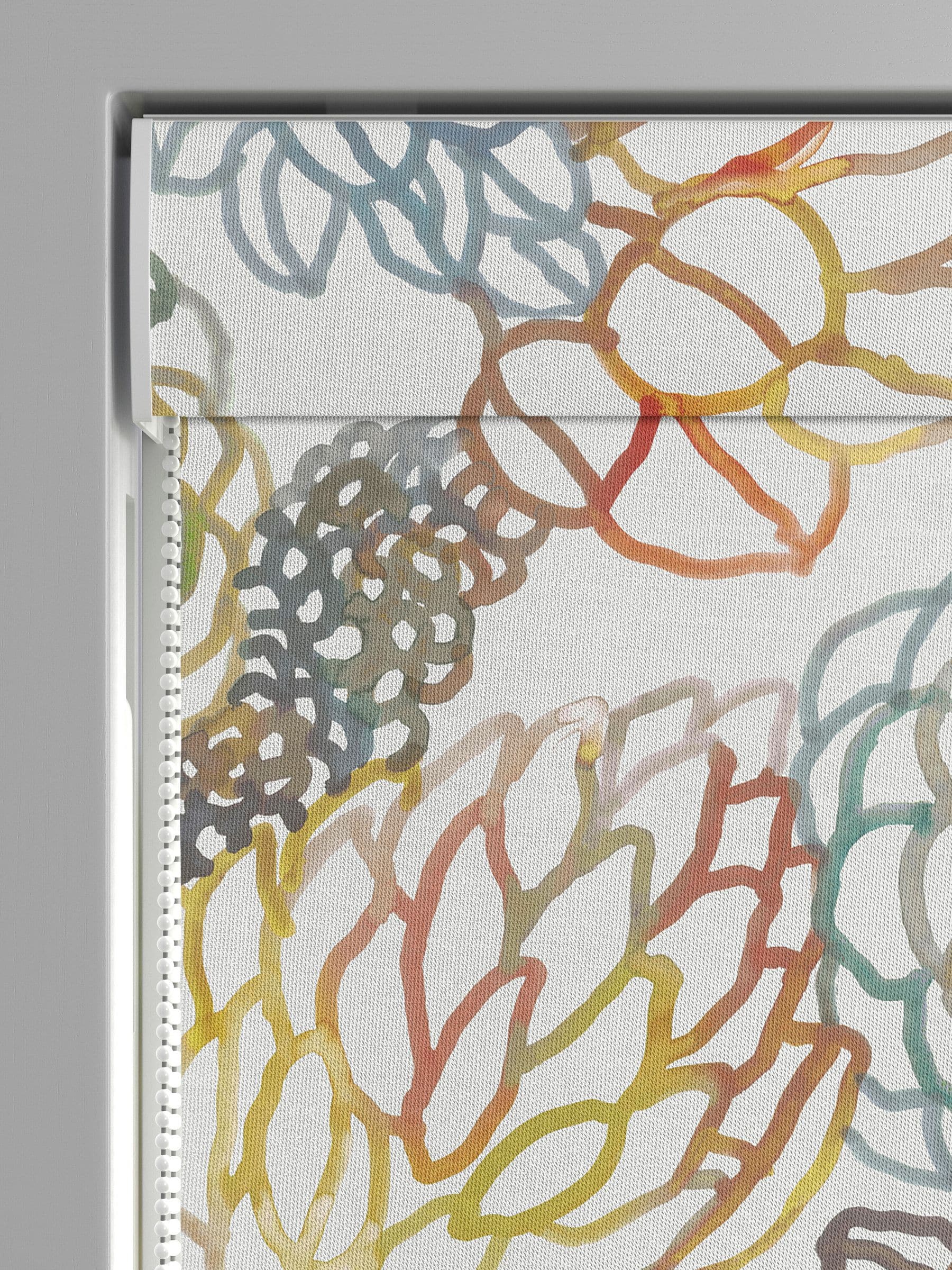 Voyage Maison Althorp Cinnamon Red roman blind - British product