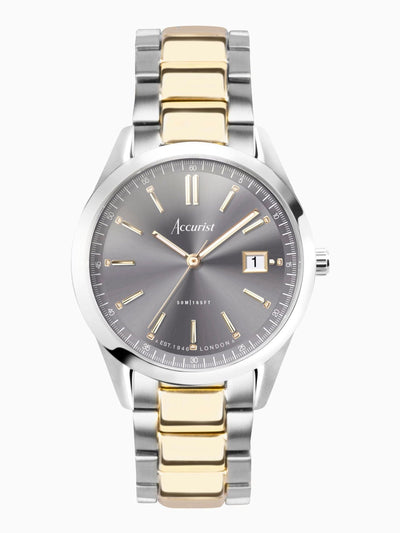 Next Accurist Gold Everyday Stainless Steel Bracelet Analogue Watch- Buy online at McGrocer