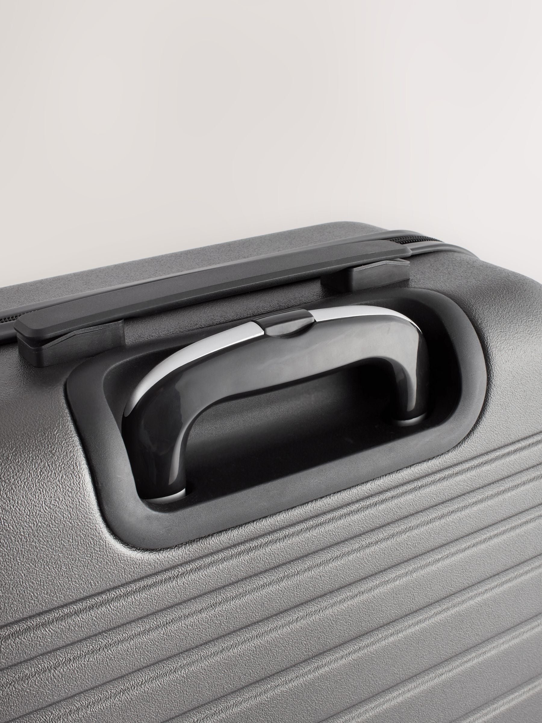 Next grey medium ABS suitcase with 360 wheels, UK version