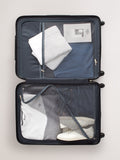 Next grey medium ABS suitcase with 360 wheels, UK version