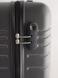 Next grey medium ABS suitcase with 360 wheels, UK version