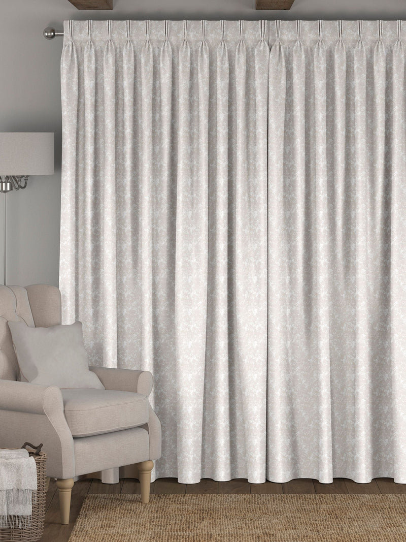 Evin taupe curtains made to measure, UK version