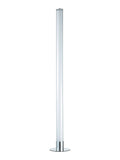 glow Chrome Shimmer cylinder floor lamp from British brand
