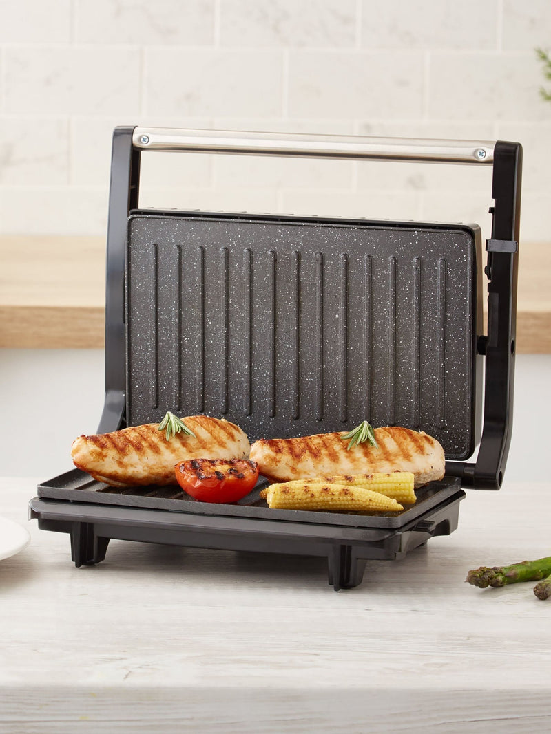 Tower Silver Panini Grill 750W (British brand)