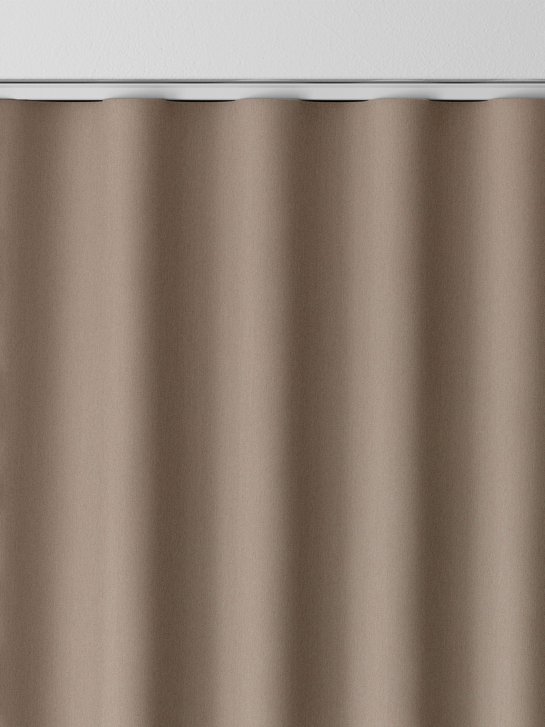 Montero velvet curtains made to measure putty colour (British brand)