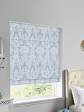 Laura Ashley Blue Martigues Roman blind, imported from the UK