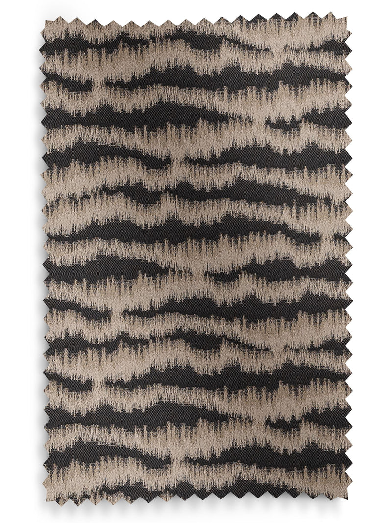 Motte black made to measure curtains, imported from the UK