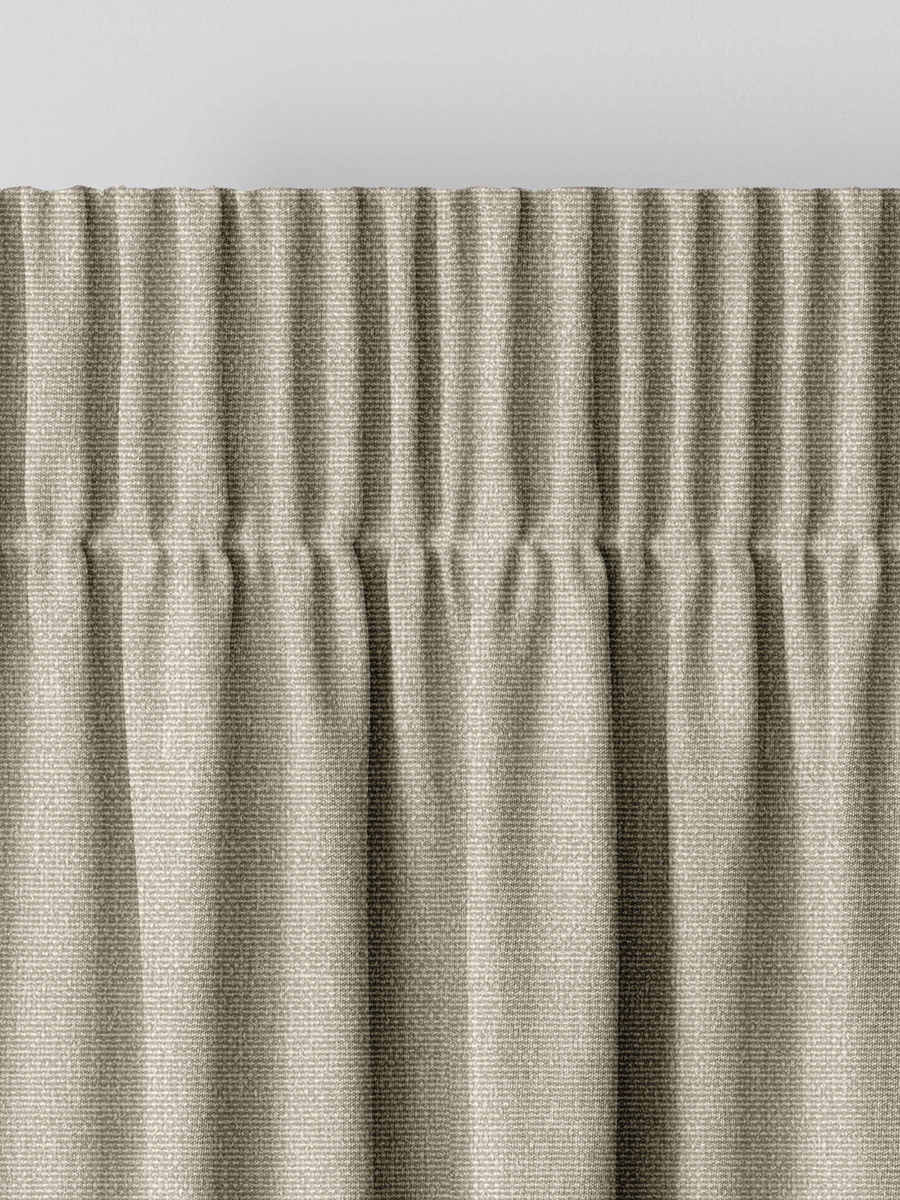 Harvi oyster natural made to measure curtains, imported from the UK