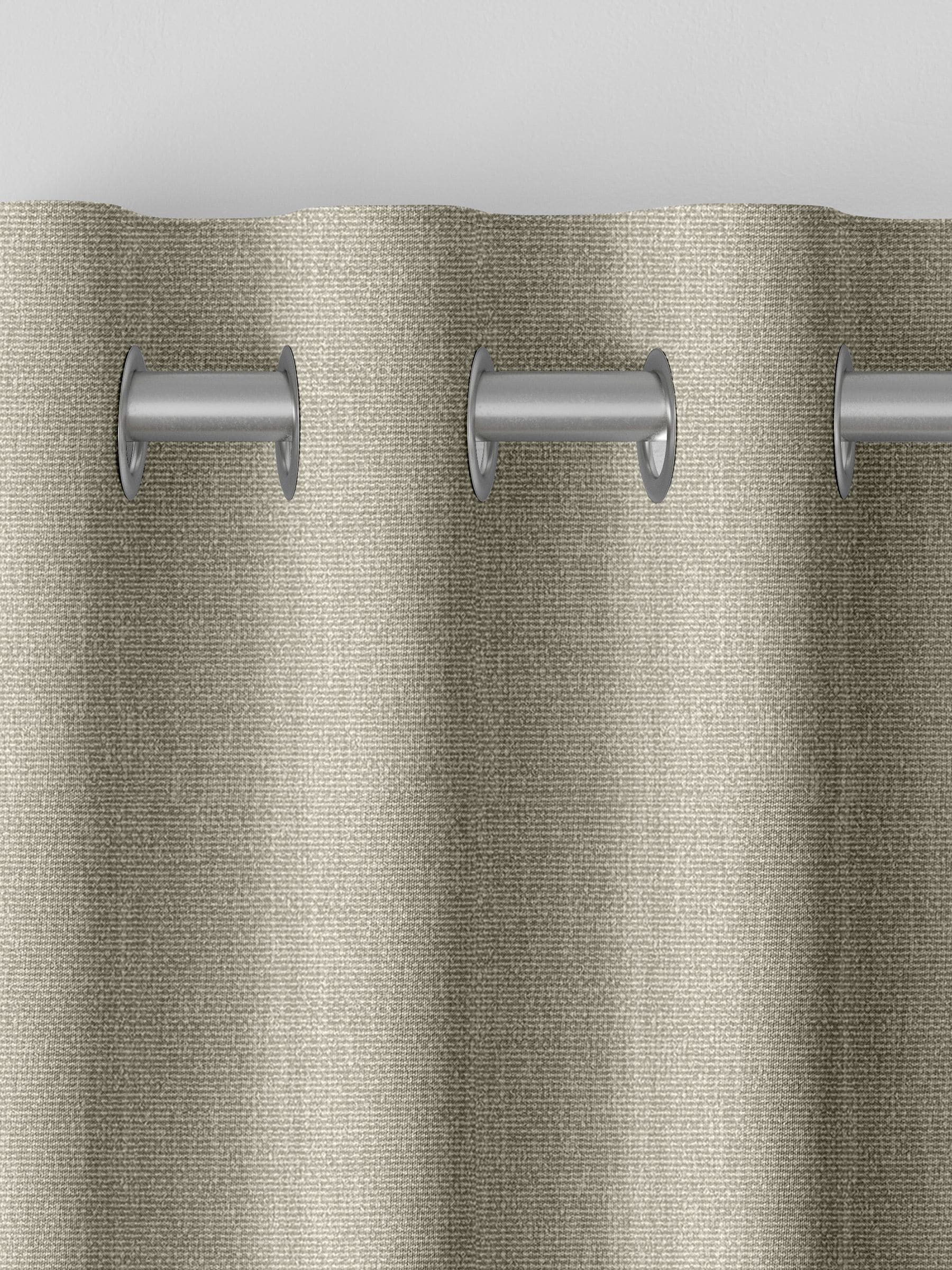 Harvi oyster natural made to measure curtains, imported from the UK