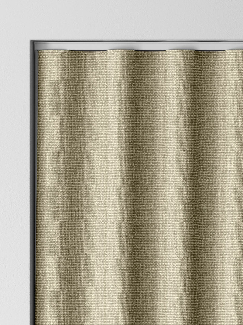Harvi oyster natural made to measure curtains, imported from the UK