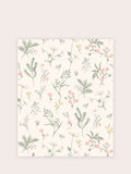 Laura Ashley Coral Pink Crosswell wallpaper roll, imported from the UK