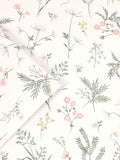 Laura Ashley Coral Pink Crosswell wallpaper roll, imported from the UK