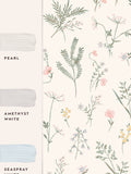 Laura Ashley Coral Pink Crosswell wallpaper roll, imported from the UK