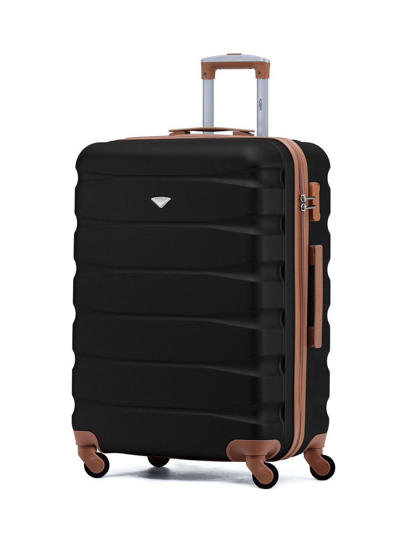 Flight Knight Rose Gold Medium Hardcase Lightweight Check-in Suitcase