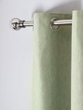 Fusion Light Green Sorbonne Light Filtering Eyelet Curtains