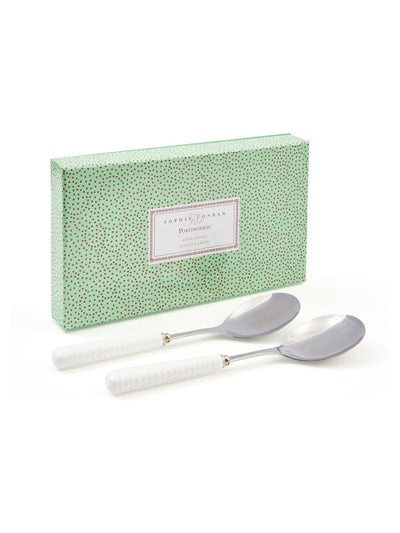 Next Portmeirion Sophie Conran Silver Salad Servers- Buy online at McGrocer