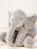 JoJo Maman Bébé grauer Elefanten-Kuschelfreund Plüschtier 54cm (britische Marke)