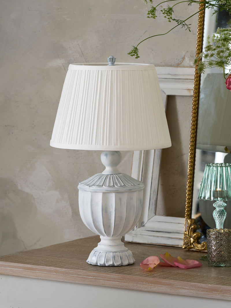 Shabby Chic Florence table lamp 44cm - British product