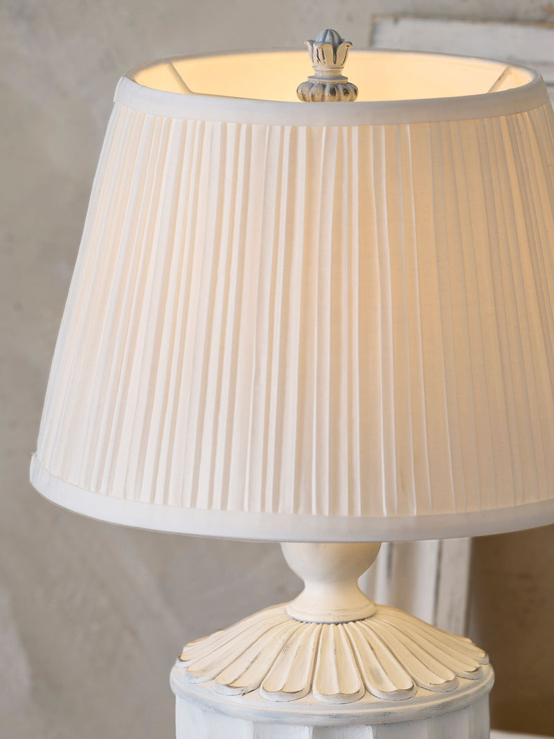 Shabby Chic Florence table lamp 44cm - British product