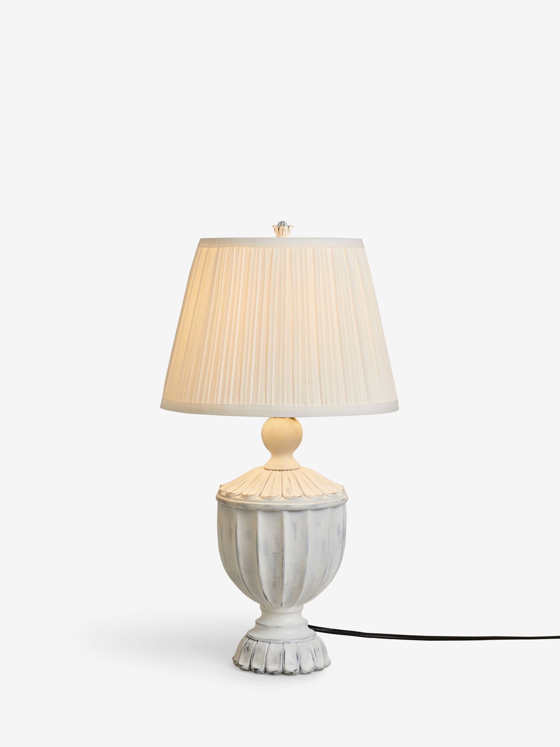 Shabby Chic Florence table lamp 44cm - British product